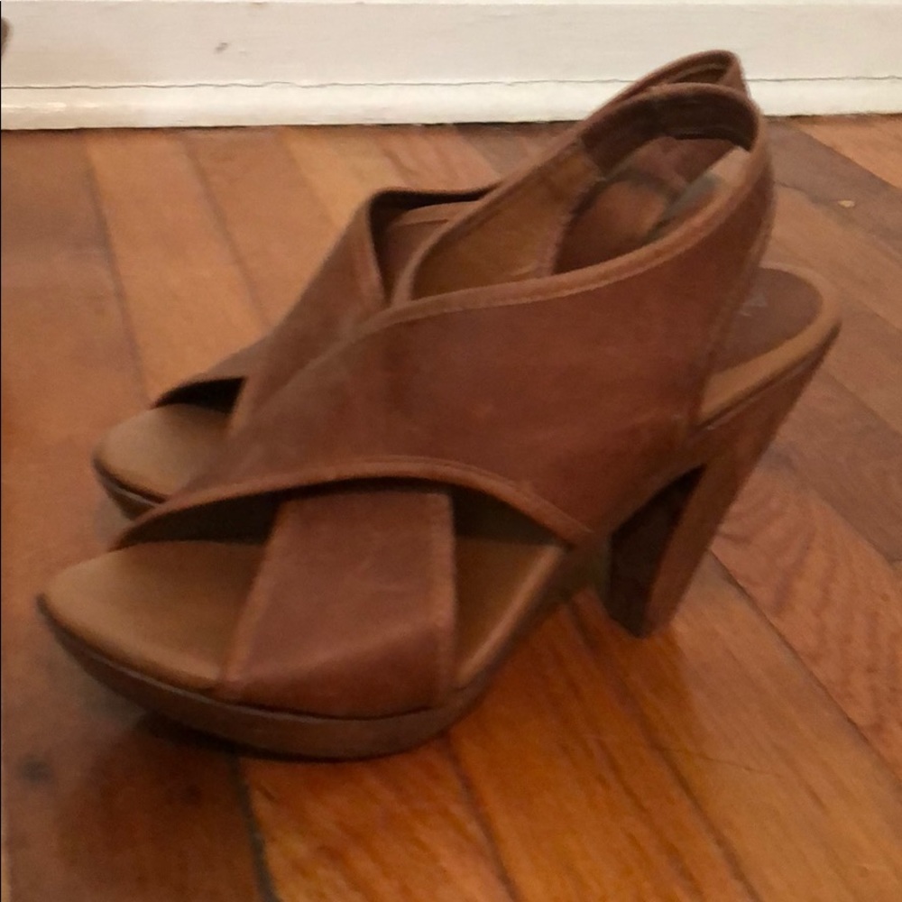 Leather Aldo Heels